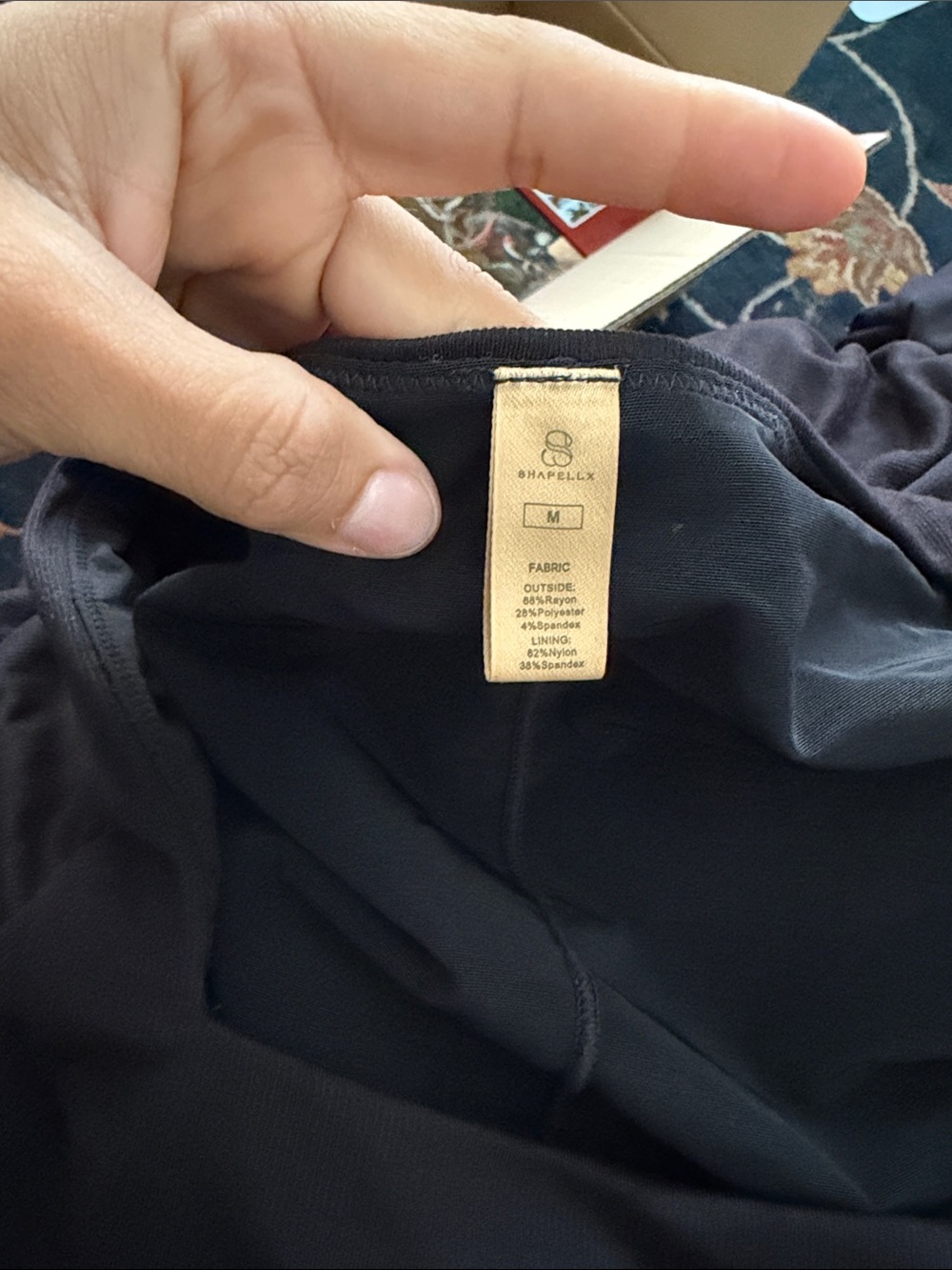 NWOT square Neckline Built-In Shaping Shapewear Jumpsuit - Picture 8 of 8